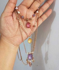 Layered Rose Gold Necklace