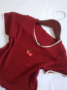 Buy 2 get 1 free / Cute Cherry Top