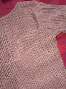 Ribbed Tie-Front Crop Top