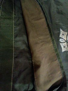Silk Blend Olive Colour Saree