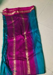 Multi Colour Pure Gadwal Saree