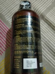 Antidandruf Shampoo With Tea tree oil.