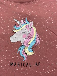 Magical AF Unicorn Crop Top