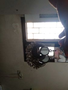 Boho Mirror Jhumka Earring Set