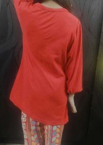 Beautiful Printed T Shirt For Girls Daily Wear