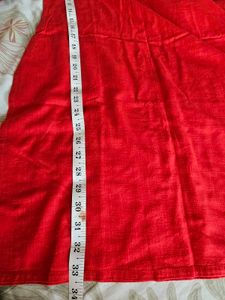 Red Aurelia Kurti