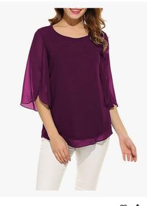 Chic Purple Top New