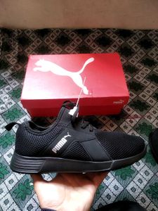 Puma Black Running Shoes