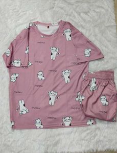 Cute Cloud &amp; Star Pajama Set