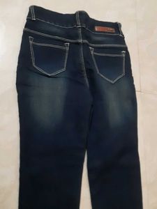 Dark Blue Denim Jeans