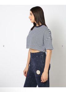 Striped Crop Top