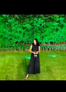 TOKYO TALKIES Black Solid Basic Jumpsuit