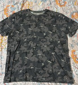 Camouflage Print T-Shirt