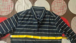 Highlander Blue &amp; White Check Cotton Shirt