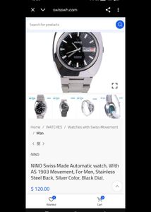 Nino N31 70&#39;s Vintage Swiss Watch