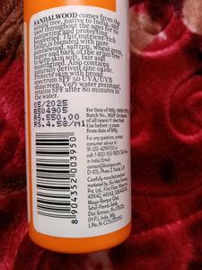 Biotique Sun Shield Sandalwood Sunscreen