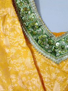 Yellow Bridal Dress
