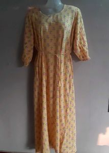 Pure Cotton Maxi Dress