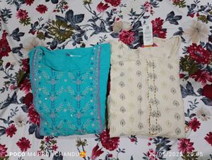 Elegant Women's Kurtas - Set of 2
