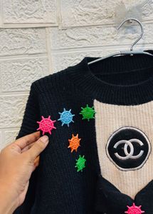 🇫🇷 Channel Imported Knit Sweater