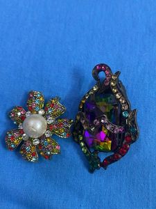 Vintage Brooch Collections(saree Pins)