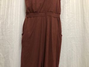 Revamped Brown Sleeveless Jumpsuit