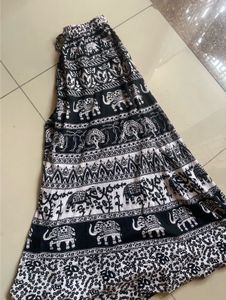 Elephant Print Palazzo Pants