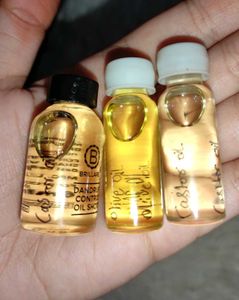 castor &amp; olive oil shots ,3 Bottles