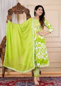 Kurta Pant Dupatta Set