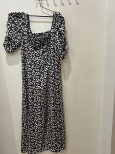 Floral Print Midi Dress