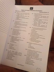 📚CA Foundation Economics and BCK Key to Crack📚