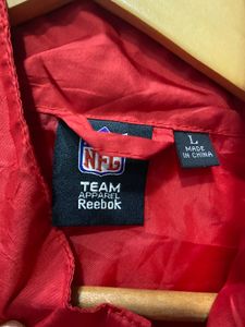 Reebok Red Windbreaker Jacket