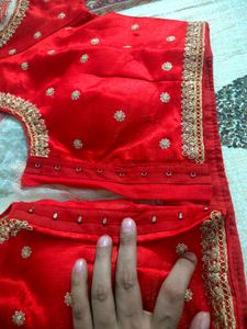 Designer Red Blouse