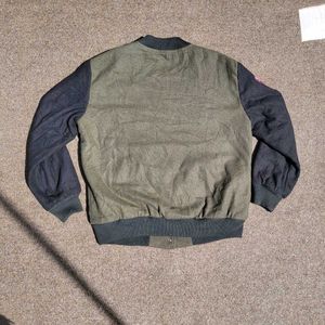 Varsity Jacket with Patches