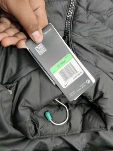 Nike Black Puffer Vest with Hood