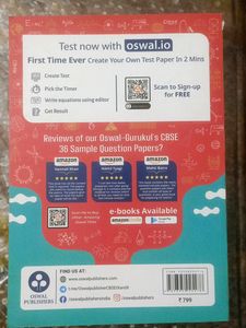 Oswal Gurukul Questions Papers Class 10