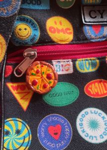 Pizza &amp; cake Keychain