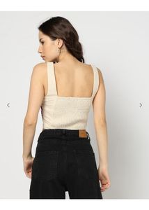 Unused with Tags (S) Graphic Crop Top