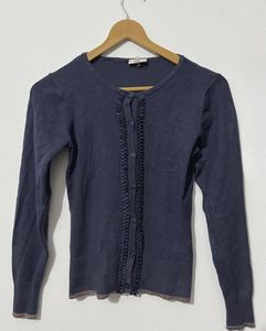 Navy Blue Cardigan