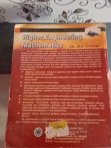 Higher Engineering Mathematics 42nd Edition