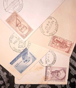 Four 1960's Indian FDC