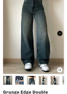 Off Duty Grunge Edge Jeans