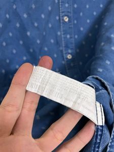 Zara Man Denim Shirt For Men