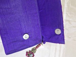 Silk Envelope Clutch cum Sling