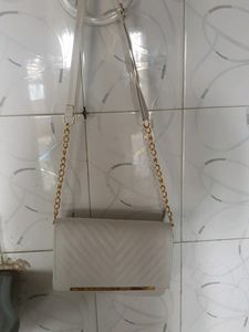 White Sling Bag