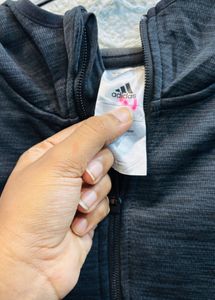 🇺🇸Adidas Imported Zip-Up Hoodie