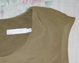 Brown Sleeveless Dress
