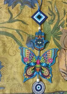 Home decor Butterfly Evil Eye Hanging for House/Po