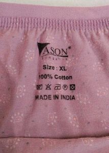 Multi Colour Cotton Panty For Woman
