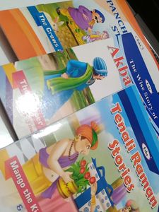 Combo Of Three Story Books 1.panchatantra Stories 2.tenali Rama Stories 3.Akbar Birbal (In English) Each Book Book Has 15 Stories In It